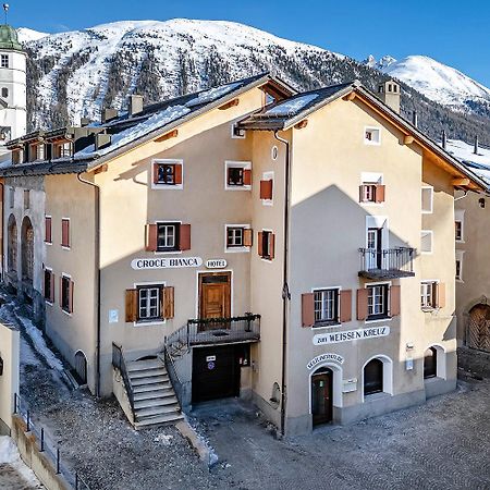 Weisses Kreuz - Crusch Alva Bed and Breakfast Samedan Εξωτερικό φωτογραφία