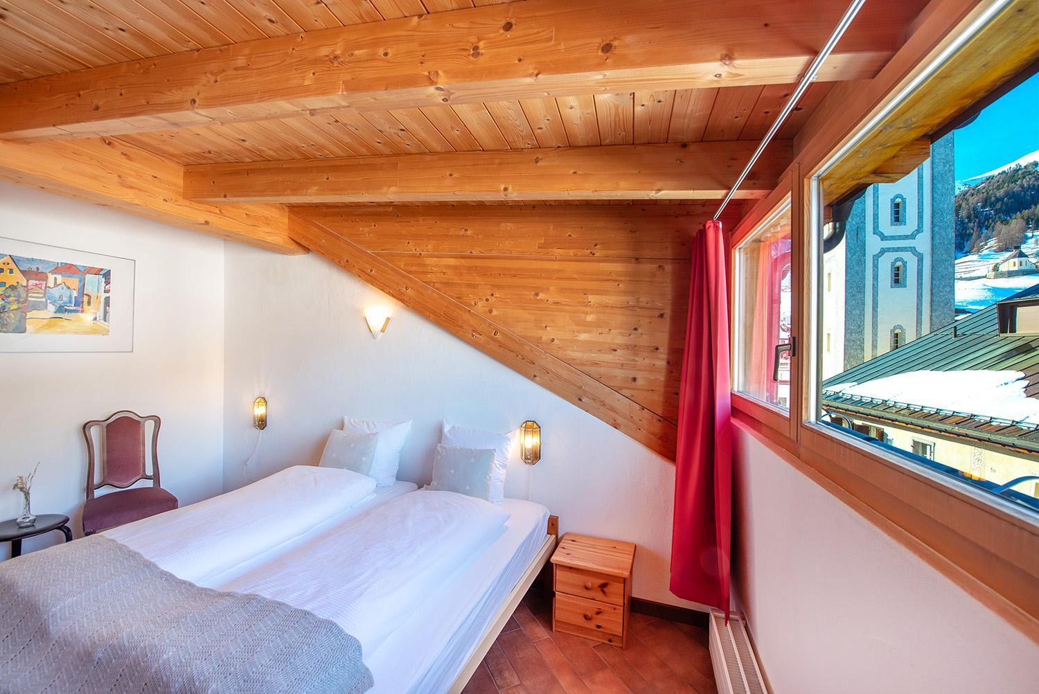 Weisses Kreuz - Crusch Alva Bed and Breakfast Samedan Εξωτερικό φωτογραφία